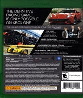 Xbox ONE Forza Motorsport 5 Back CoverThumbnail